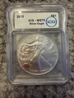 2015 American Silver Eagle MS70 ICG
