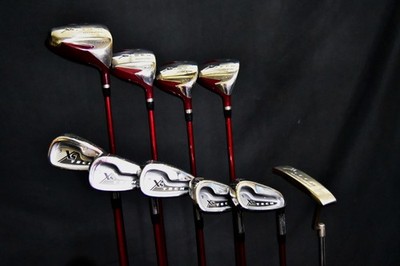 GOLDEN BEAR XS TECH GOLF SET 5-9,P,S IRONS,DRIVER, 3,5,7 WOODS