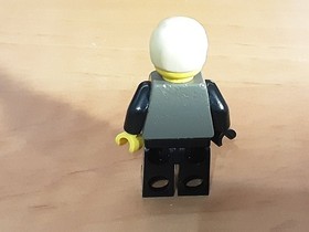 Lego Star Wars Luke Skywalker Endor Minifigure 7128 showing wear