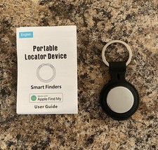 Air Tracker Tag Only Works w/Apple Find My iOS Bluetooth Water Resistant NEW