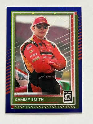 Sammy Smith 2025 Panini-Donruss (SP) Blue Velocity Optic Prizm #41 JRM