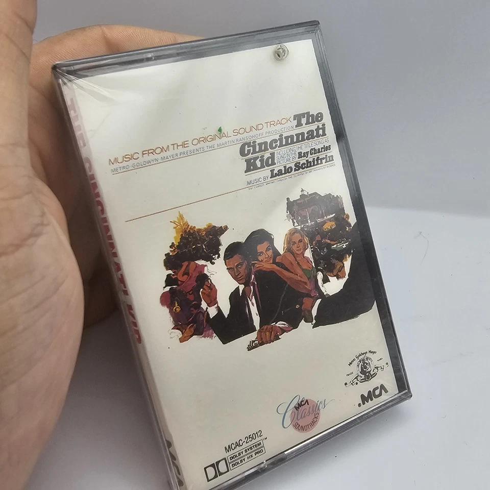 ULTRA RARE The Cincinnati Kid Soundtrack - 1965 cassette Record Album - Sealed - Image 4 of 4