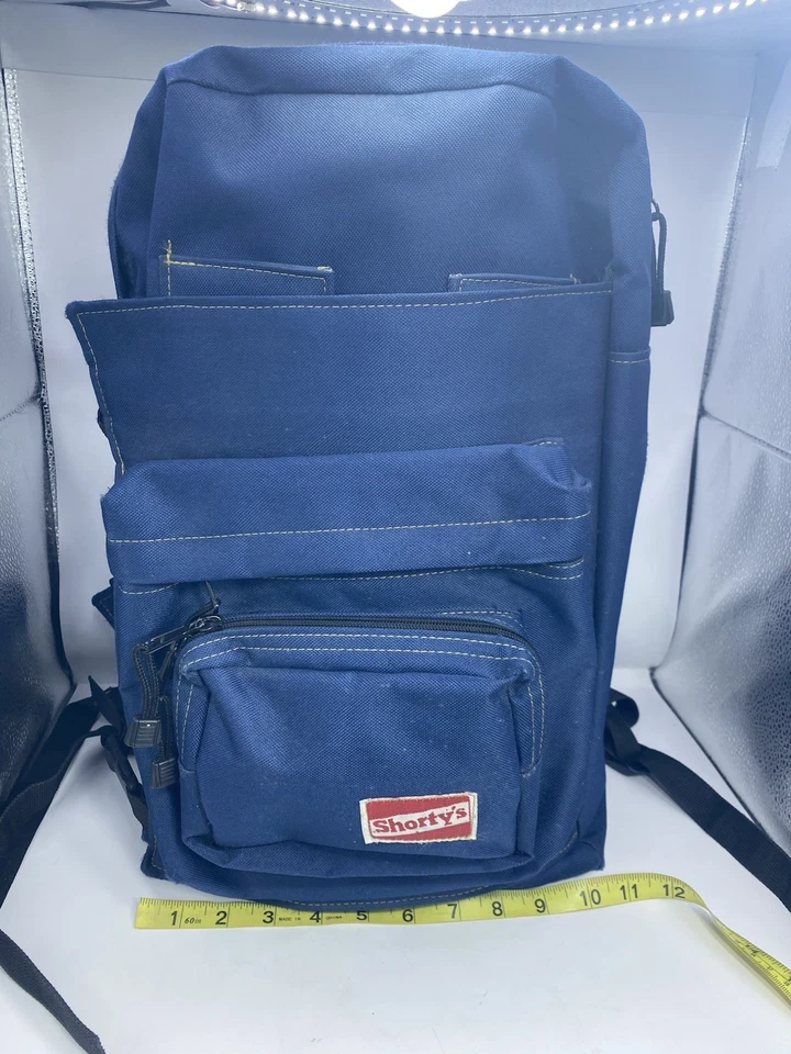 Винтажный рюкзак 90-х Shortys для скейтборда темно-синий Chad Muska - Изображение 2 из 4