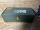 VTG 1964 HASBRO G I Joe Wooden Trunk Foot Locker  With Tray
