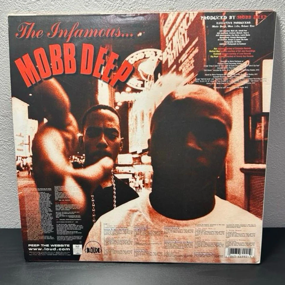 Mobb Deep Hell On Earth 2LP Vinyl Record Loud  from Japan - Image 4 of 4