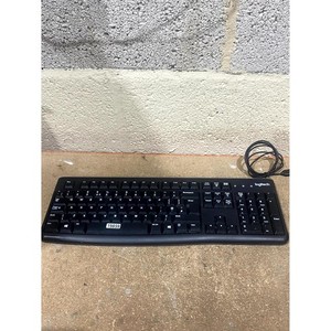 Logitech K120 Y-U0009 Tastatur Schwarz Kabelgebunden USB QWERTY (Standard) für Desktop PC