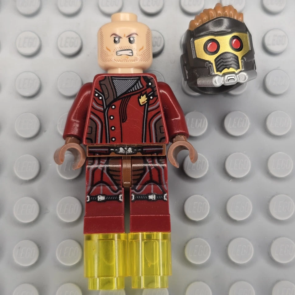 Lego Marvel Super Heroes Minifigure SH0123 Star-Lord - Image 2 of 4