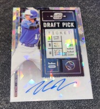 2020 Panini Contenders Zac Veen Cracked Ice Auto #18/23 On Card Rare Rookie
