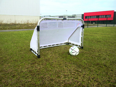 Aluminium Fussballtor Faltbar Netz Fussball Tor Garten 120x80 Cm