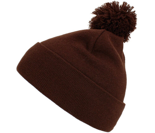 Premium Qualität Basic Bommel Beanie - Bild 31 von 33
