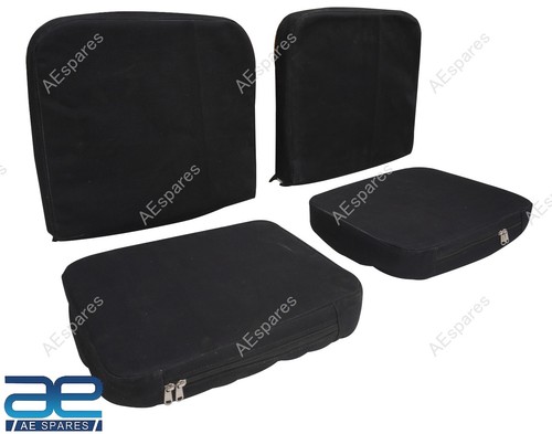 2 Sitzbezüge mit Schaumstoff & Laderaumtaschen für Jeeps Willys CJ2A CJ3A CJ3B M38 AEs - Bild 8 von 8