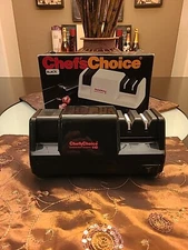 Chef’s Choice Diamond Hone Knife Sharpener 110 -BLACK- Very Good #112
