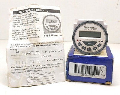 Frontier Digital Timer TM-619-Series TM-619H-2