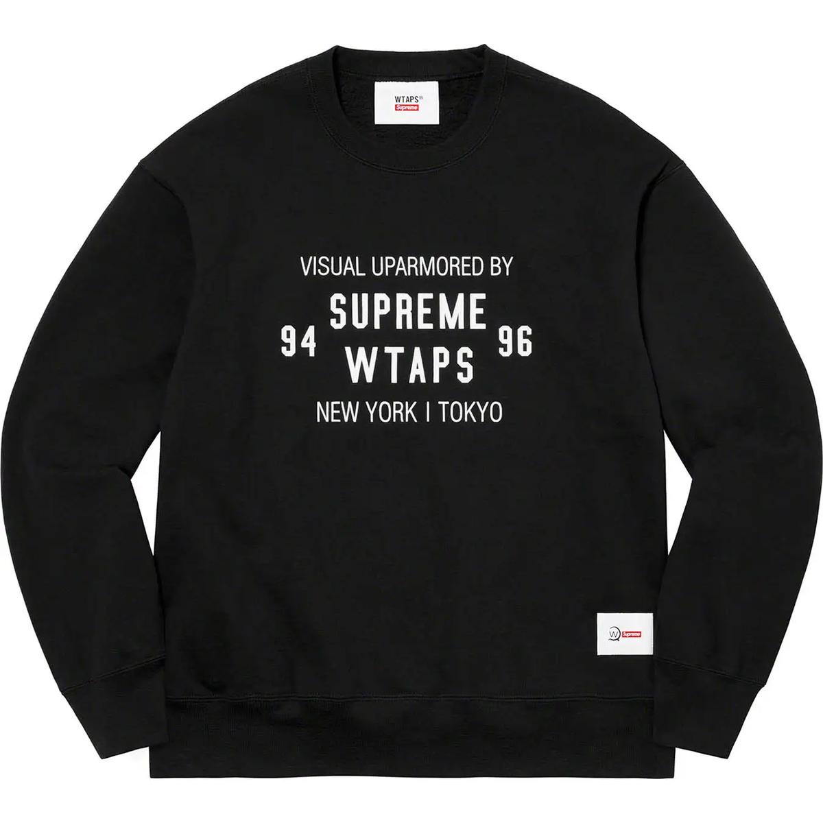 L supreme wtaps crewneck ③ Supreme WTAPS Crewneck Black Red Light Olive 3colors FW2021 | eBay