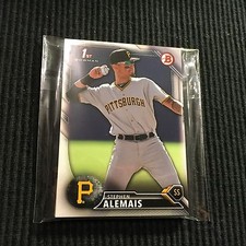 (10) CARD 2016 BOWMAN DRAFT #34 STEPHEN ALEMAIS PROSPECT LOT  PITTSBURGH PIRATES