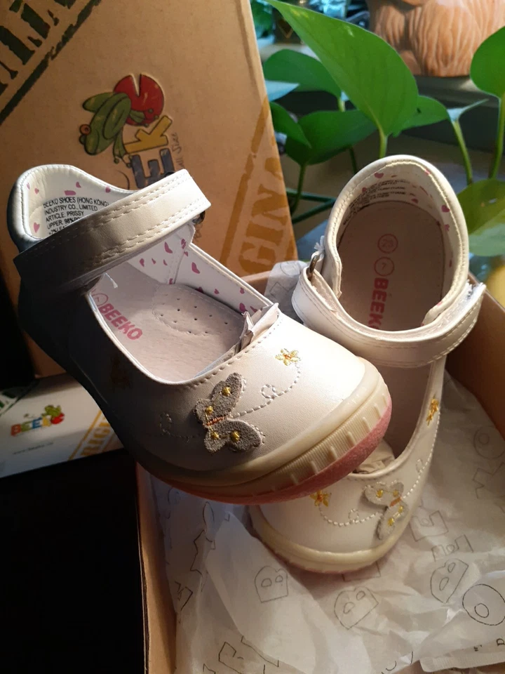 ¡NUEVO! ZAPATO BEEKO PRISSY CORREA AL TOBILLO PARA NIÑA PEQUEÑA MARY JANE TALLA 4.5 Foto 3 de 4