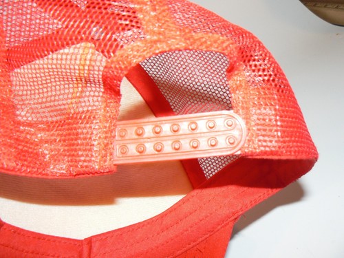 Vintage Espana Spain Mesh Snapback Red Yellow Trucker Farmer Hat Cap NWOT - Picture 8 of 8