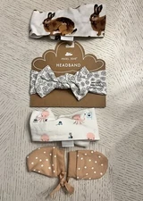 Angel dear Milkbarn Quincy Mae Lot Headband Mittens