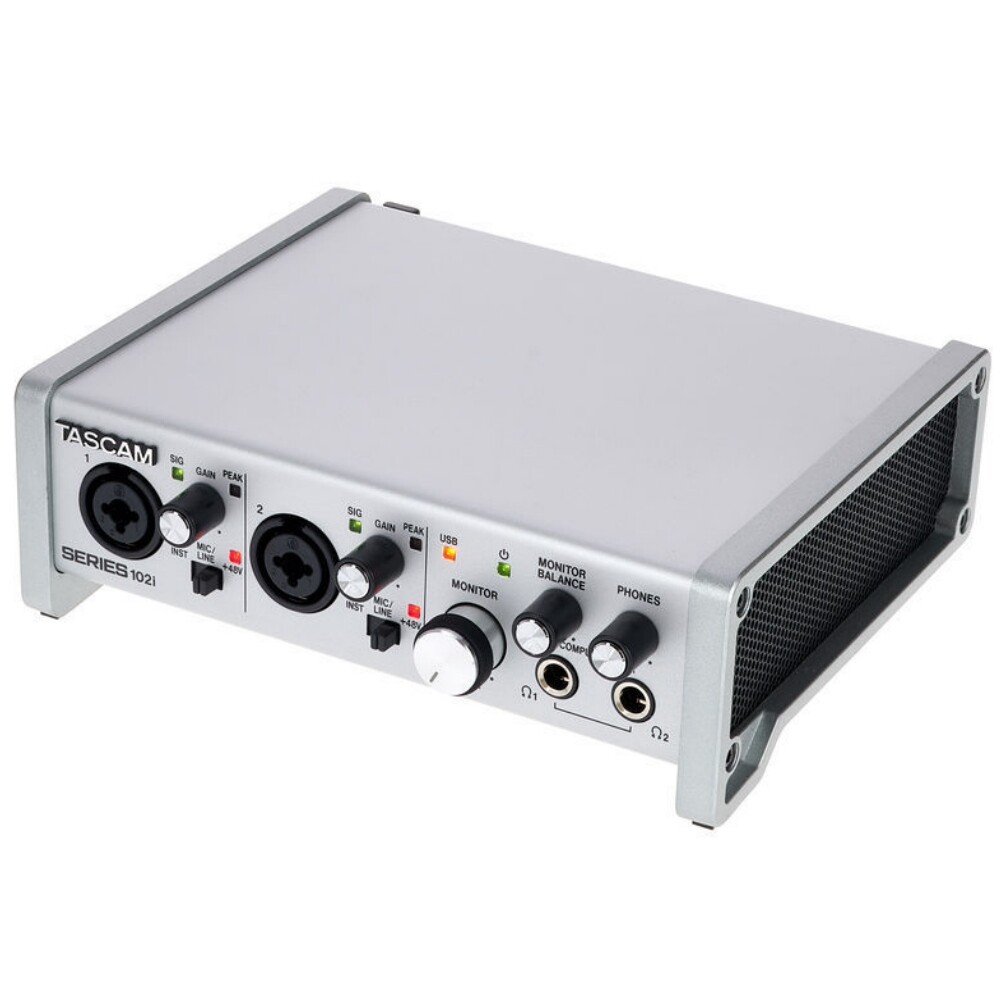 TASCAM SERIES 102i USB/Optical/MIDI 10x2 Digital Interface with FX