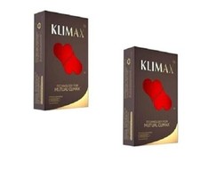 Klimax Mutual Climax medium-dotted Condom for Men Chocolate Flavour Pack of 20