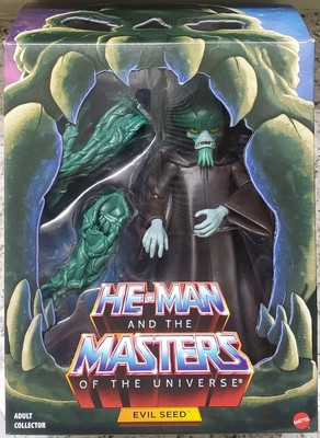 HE-MAN Masters of The Universe Classics Club Grayskull Filmation Evil Seed Figur