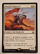 Munda's Vanguard - Oath of the Gatewatch - Magic the Gathering MTG Nice!