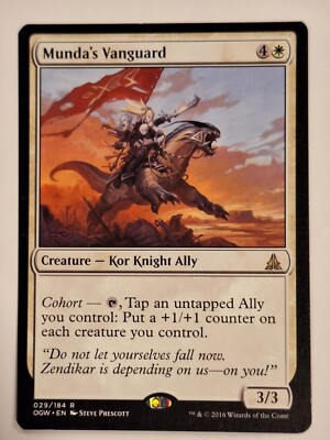 #ad #ad Munda#x27;s Vanguard Oath of the Gatewatch Magic the Gathering MTG Nice $1.39