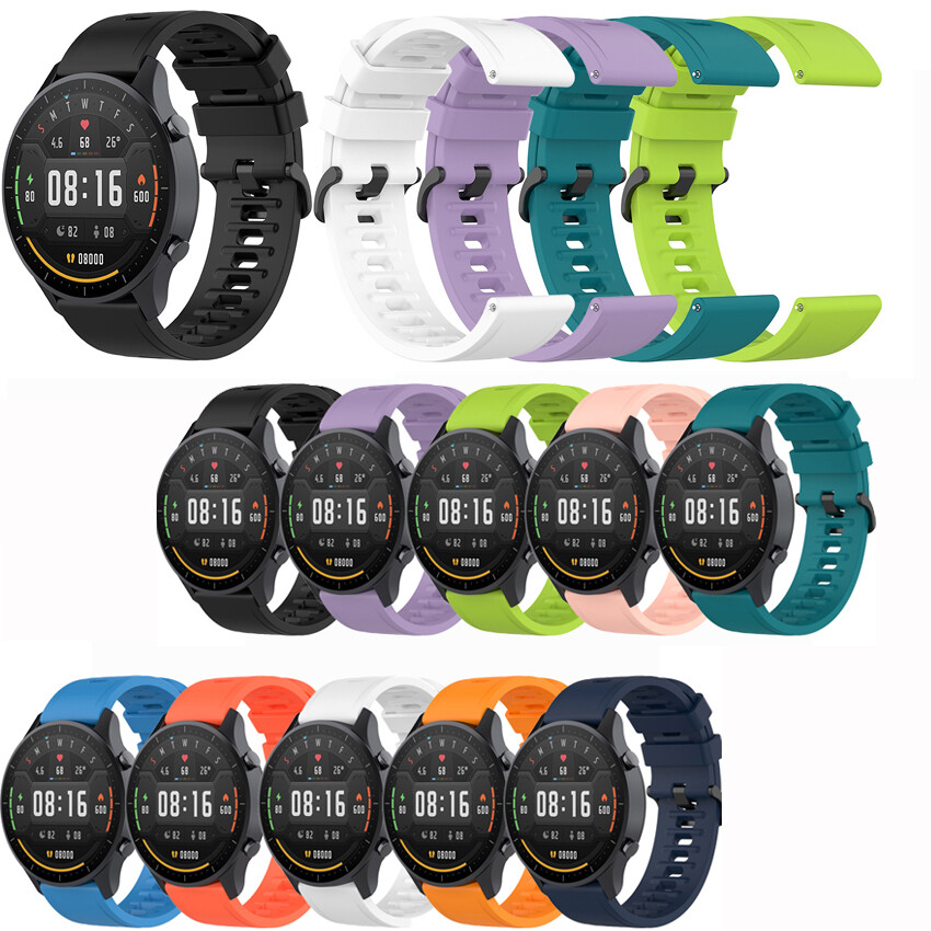 22mm Silicone Sports Bracelet For Xiaomi Mi Watch Strap Watch Mi Band Color