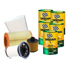 KIT FILTRI TAGLIANDO 5 LT OLIO BARDAHL 0W30 ALFA ROMEO GIULIETTA 1.6 JTDM EURO 6
