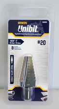 Irwin 10220CB #20 Unibit Step Drill Bit, 9/16...