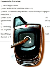 Code Alarm CATX1TW Car Starter Remote H5OTR44 1-BUTTON TRANSMITTER key fob OEM