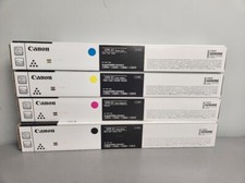Canon GPR-61 Toner Cartridge Set - C,Y,M,B - High Yield Genuine Complete NEW