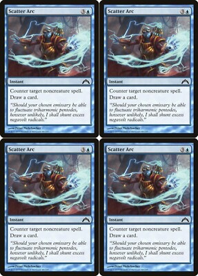Scatter Magic Scatter Arc X4 Gatecrash Playset MTG Magic the Gathering Excellent ...