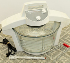 Horno de perfección de convección de American Harvest blanco 1250 vatios COMPLETO, CO-200T
