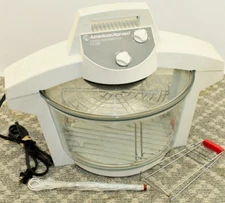 Convection Perfection Oven by American Harvest White 1250 Watt COMPLETE, CO-200T