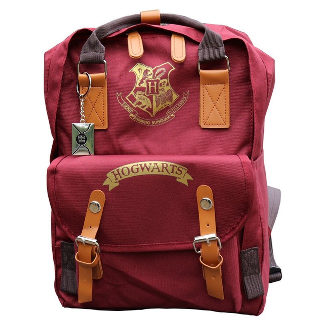 HARRY POTTER Backpack Hogwarts School Student Bags Bookbag Laptop