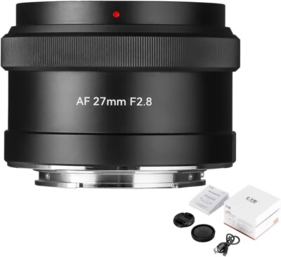 7artisans 27mm F2.8 APS-C AF Lens for Sony E Mount Mirrorless Cameras - Open Box