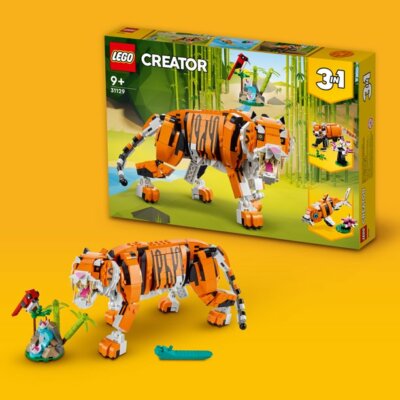 LEGO Majestic Tiger 31129 Building Set (755 Pieces) | Best 3D
