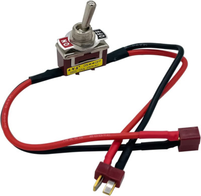 Large Current On-Off Electric Power Switch with T Plug for RC Model Airplane ...