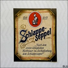 Schlappe-Seppel Beer Label (BL6)