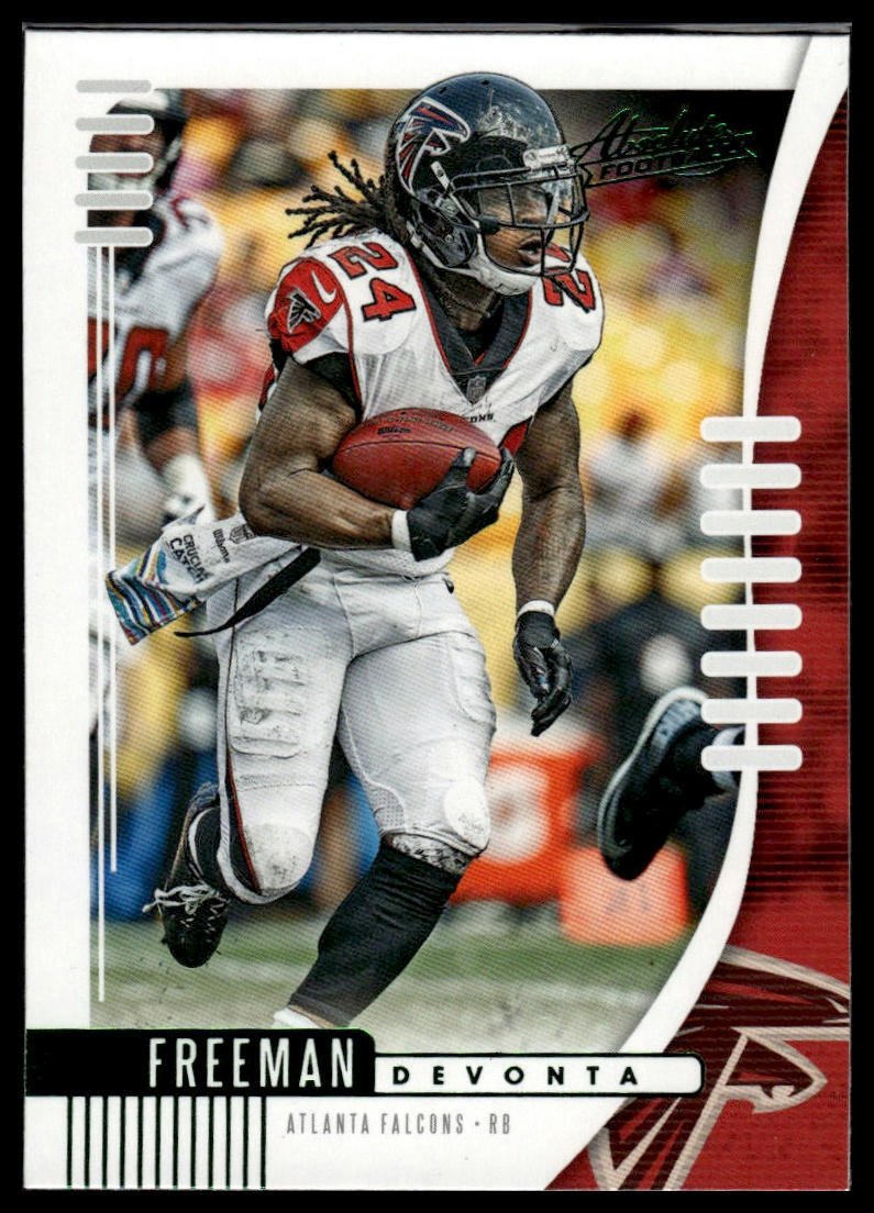 2019 Panini Absolute #81 Devonta Freeman Green