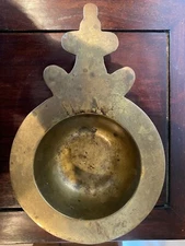 Vintage Solid Brass Ashtray - Made in Spain
