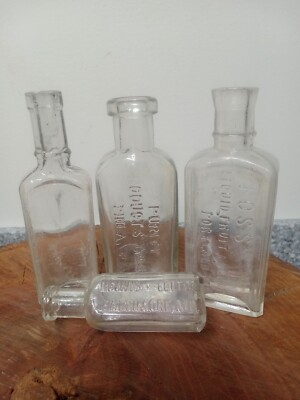 #ad #ad ATQ. Lot Bottles HOUSEHOLD MEDICINE CHEMICAL Ex. Emb. VARIETY $12.95