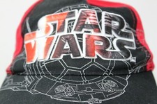 DISNEY STAR WARS HAT Cap Youth Red Black Snapback Storm Troopers  D-14