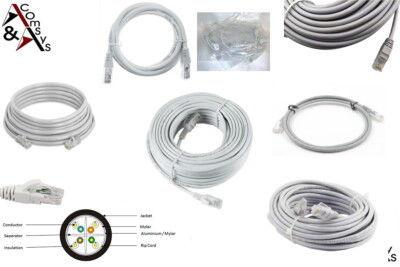 RJ45 LAN Netzwerkkabel DSL Ethernet Patchkabel 0,5m 1m 2m 3m 5m 7m 10m 15m 20m