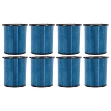 8 Pack 3-Layer Cartridge Filters #72952 for RIDGID VF5000 5-20 Gal Wet Dry Vacs