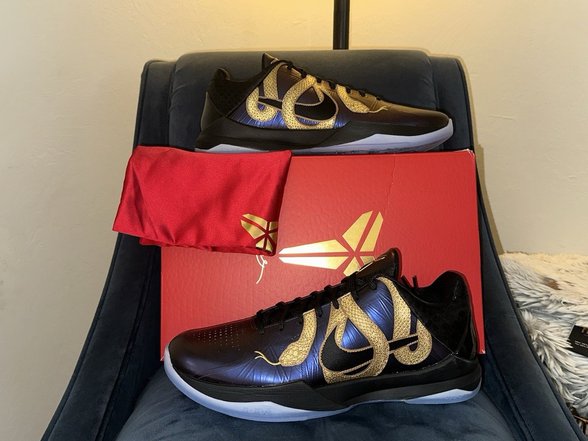 Nike Kobe 5 Protro “Year of the Mamba” Nike Kobe 5 Protro Year of the Mamba Eggplant Sneaker Shoes
