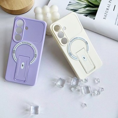Camera Protection Stand Phone case For Samsung Galaxy 26 Plus Ultra 25 24 23 22
