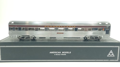 Coche de pasajeros escala S American Models Pennsylvania Railroad/PRR BUDD #4013 | Zustand: Used