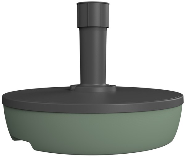 Eda SonnenschirmstäNder Kunststoff Rund 495 Mm 2-Farbig EukalytusgrüN/Dunkelgrau-image